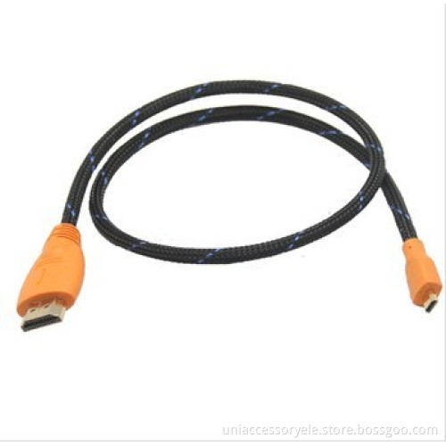 Hot sale micro hdmi male to mini HDMI cable